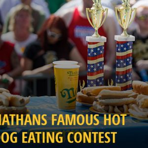 Nathans Famous Hot Dog Eating Contest